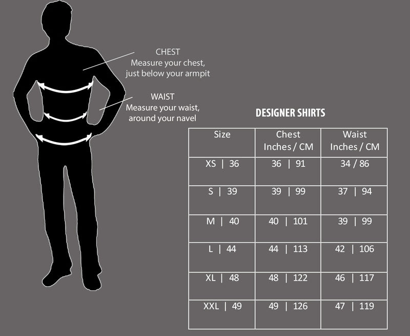 Shirt Size Chart