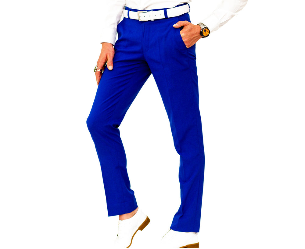 Cobalt Blue Suit Pants  matches Bond Smart Suit – RaVenClan