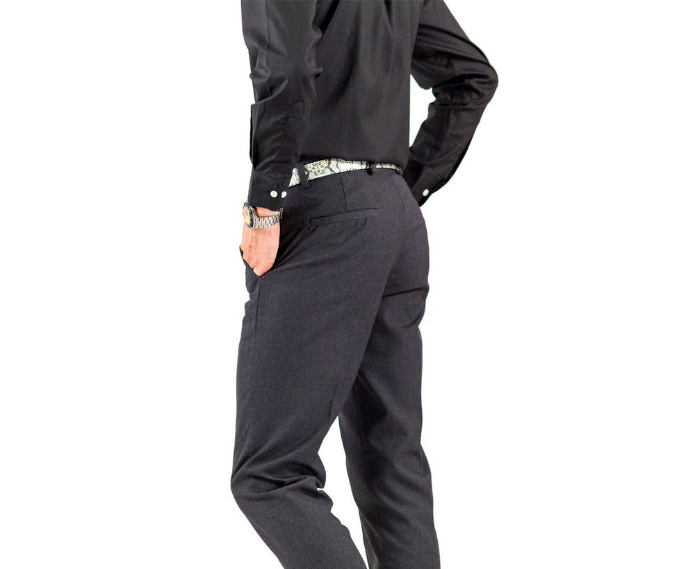 Charcoal Suit Pants | matches Bond Smart Suit